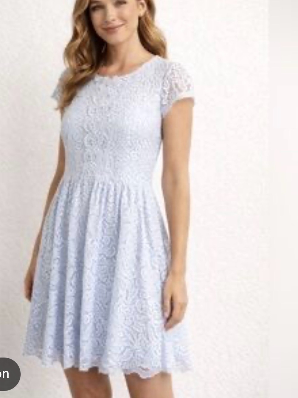⚡️Altar'd State Powder Blue Lace Dress